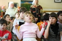 Поездка в дом-интернат для детей инвалидов  поселка Берёзовка